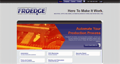 Desktop Screenshot of froedge.com